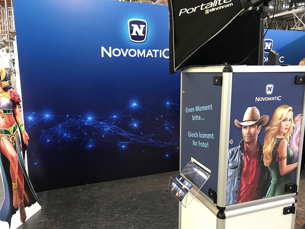 Fotobox beim 4 Gamechangers Event mit Novomatic
