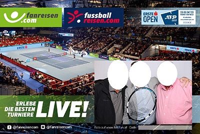 Fotobox beim Erste Open ATP 500