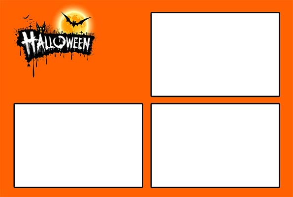 Fotobox Halloween Layout 2