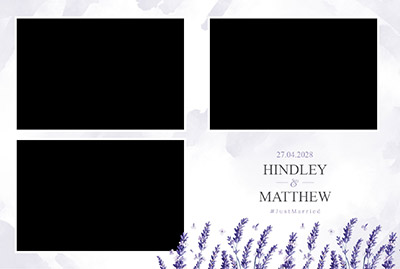 Fotobox Hochzeit Layout Beispiel 2