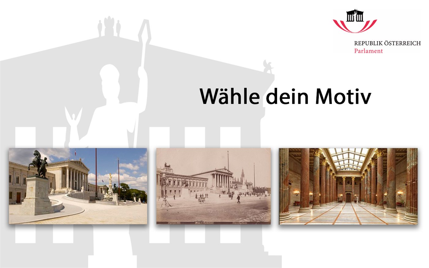 Fotobox im Parlament Wien