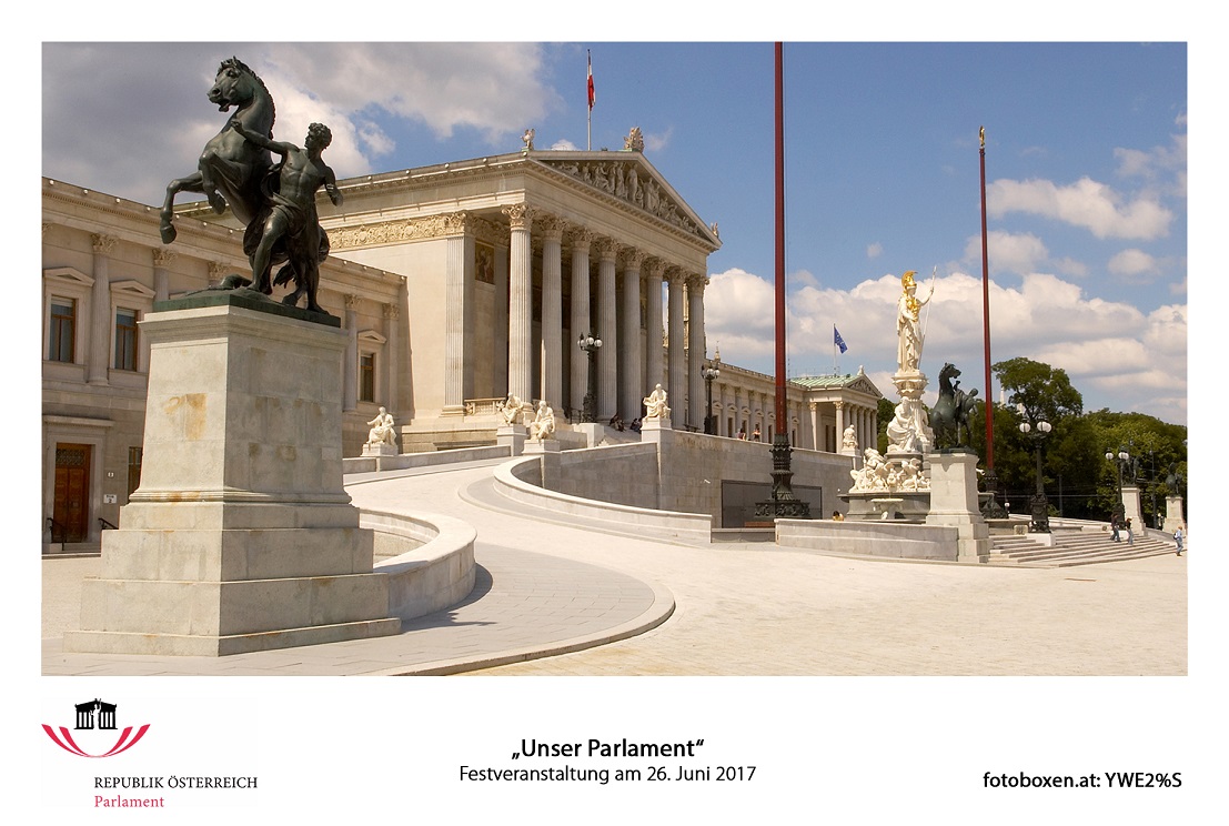 Fotobox im Parlament Wien