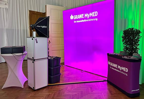 Fotobox beim Steirerball 2026 in der Wiener Hofburg