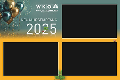 Fotobox beim Neujahrsempfang der WKW
