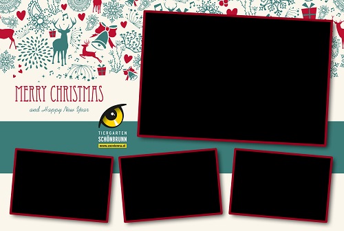 Fotobox bei einer Weihnachtsfeier