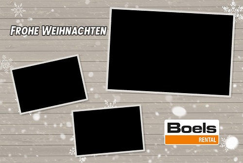 Fotobox bei einer Weihnachtsfeier
