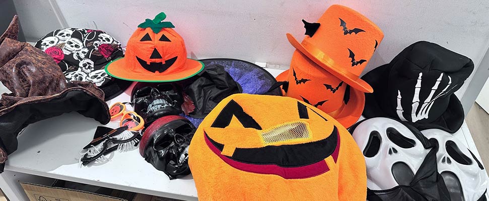 Halloween Beispielrequisiten