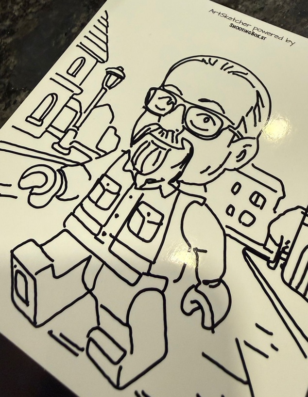 KI Karikatur Roboter Beispiel 2