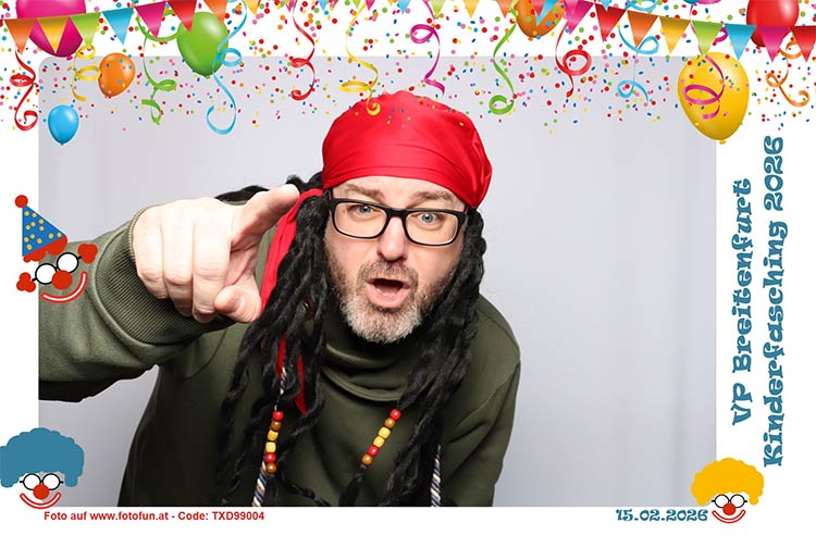 Fotobox mieten für Faschingsfeste